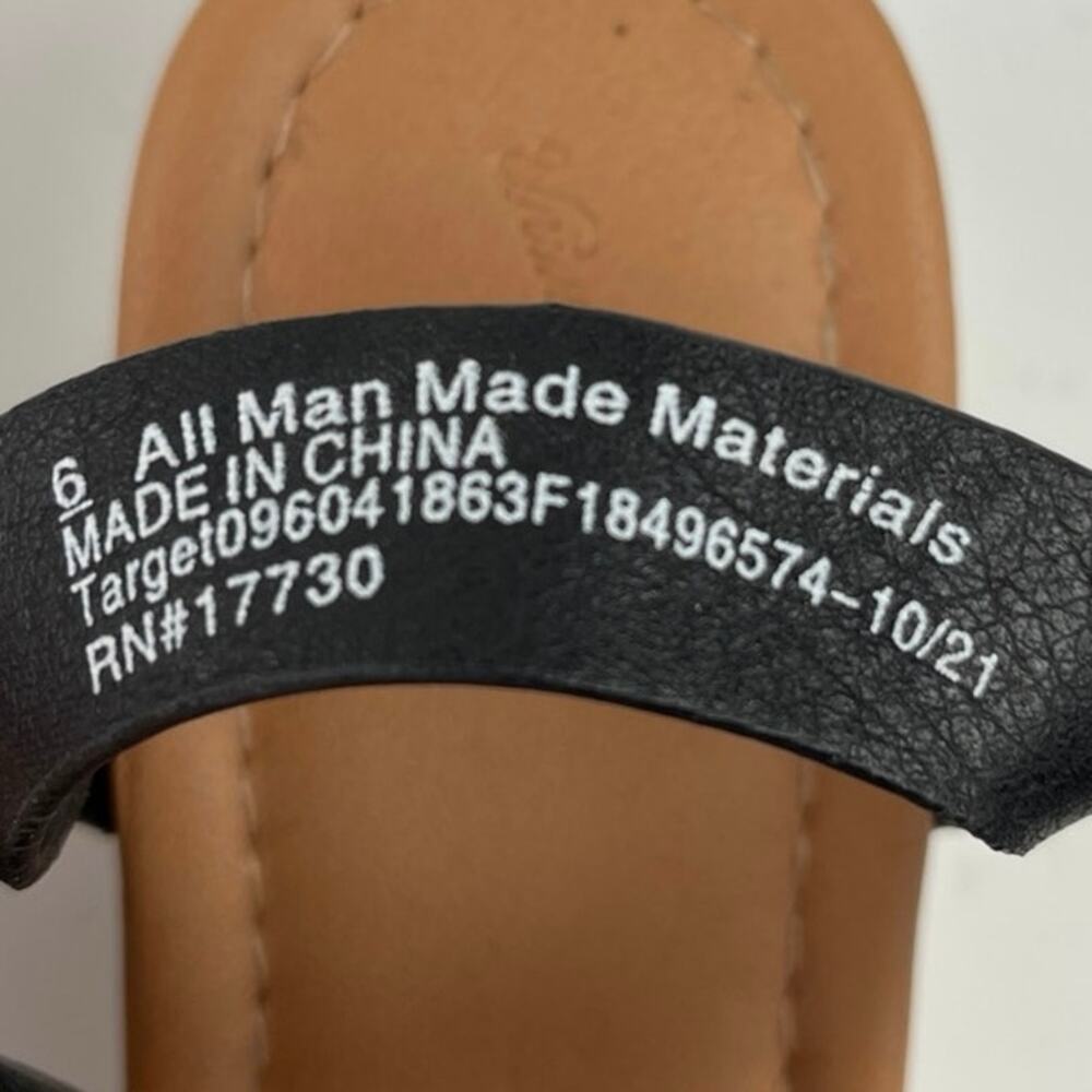 Universal Thread Alba Black Woven Memory Foam Wed… - image 7